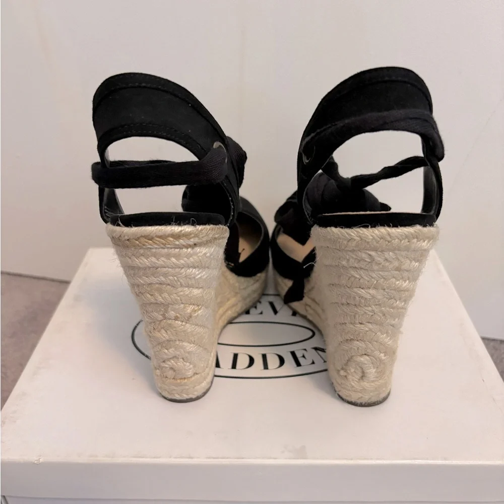 Steve Madden Womens Barre Espadrille Wedge Sandal - Picture 9 of 10